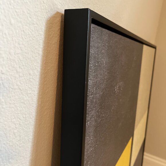 Crate & Barrel Geometric Giclee Print on Canvas Set - Picture 4 of 10